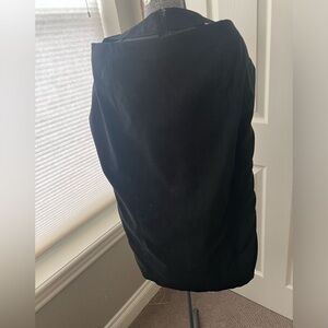 T R Bentley Plus mid calf faux suede skirt size 24